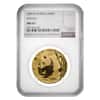 2001 D 1 oz Chinese Gold Panda 500 Yuan NGC MS 67