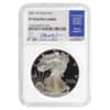 2001 W 1 oz Proof Silver American Eagle NGC PF 70 UCAM (Rhett Jeppson Sign)