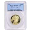 2002 1 oz Liberia Proof Liberty 100 Dollars Type 3 Gold Coin PCGS PF 69 DCAM