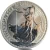 2002 Great Britain 1 oz Silver Britannia .958 Fine BU