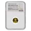 2002 W 1/10 oz $5 Proof Gold American Eagle NGC PF 69 UCAM Mint Error (Obv Struck Thru)