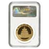 2003 1 oz Chinese Gold Panda 500 Yuan Mirrored Bamboo NGC MS 68
