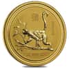 2004 1 oz Gold Lunar Year of The Monkey BU Australia Perth Mint (Series I)