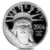 2004 W 1/4 oz $25 Platinum American Eagle Proof Coin (w/Box & COA)
