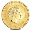 2005 1/4 oz Gold Lunar Rooster BU Australian Perth Mint