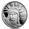 2005 W 1/4 oz $25 Platinum American Eagle Proof Coin (w/Box & COA)