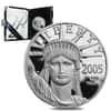 2005 W 1 oz $100 Platinum American Eagle Proof Coin (w/Box & COA)