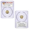 2006-W 1.85 oz Burnished Gold American Eagle 4-Coin Set PCGS SP 70 (Michael Reagan)