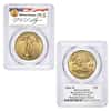 2006-W 1.85 oz Burnished Gold American Eagle 4-Coin Set PCGS SP 70 (Michael Reagan)
