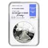 2006-W 1 oz Proof Silver American Eagle NGC PF 70 UCAM (Edmund C. Moy Signature)