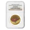 2006 1 oz Tuvalu Corvette Sting Ray Colorized Proof Gold Coin NGC GEM PF