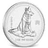 2006 2 oz Silver Lunar Dog BU Australian Perth Mint (Series I)