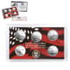 2007-S US Mint 50 State Quarters Proof Silver 5-Coin Set (w/Box & COA)