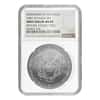 2007-W 1 oz Burnished Silver American Eagle NGC MS 69 Mint Error (Rev Struck Thru)