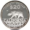 2007 1 oz NORFED Liberty Dollar California Bear Silver Round .999 Fine
