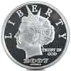 2007/2006 1 oz NORFED Liberty Dollar Silver Round Hallmarks .999 Fine