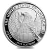 2007 W 1/2 oz $50 Platinum American Eagle Proof Coin (w/Box & COA)