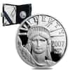 2007 W 1/2 oz $50 Platinum American Eagle Proof Coin (w/Box & COA)