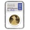 2007 W 1 oz $50 Proof Gold American Eagle NGC PF 70 UCAM (Rhett Jeppson Sign)