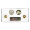 2007 W/P Gold Silver Jamestown Commem 4-Coin Set NGC MS/PF 70