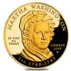 2007 W 1/2 oz $10 First Spouse - Martha Washington Gold Proof Coin (w/Box & COA)