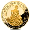 2007 W 1/2 oz $10 First Spouse - Martha Washington Gold Proof Coin (w/Box & COA)