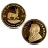 2008 South Africa 0.35 oz Proof Gold Krugerrand Oom Paul 3-Coin Set (w/Box)