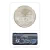 2008-W 1 oz Burnished Silver American Eagle $1 NGC MS 69 Reverse of 2007