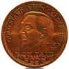 2008 1 oz AV NORFED Liberty Ron Paul Copper Round .999 Fine
