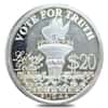 2008 1 oz NORFED Liberty Ron Paul Silver Round .999 Fine