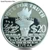 2008 1 oz NORFED Liberty Ron Paul Silver Round Serial Number Hallmark .999 Fine