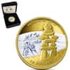 2008 Canada Olympic Games Inukshuk Gold Coin