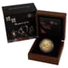 2012 Great Britain 2 Pounds London to Rio Olympics Handover Proof Gold Coin