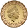 2008 Great Britain 2 Pounds Beijing to London Olympics Handover Proof Gold Coin