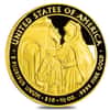 2008 W 1/2 oz $10 First Spouse - Louisa Adams Gold Proof Coin (w/Box & COA)