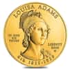 2008 W 1/2 oz $10 First Spouse - Louisa Adams Gold Uncirculated Coin (w/Box & COA)