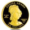 2008 W 1/2 oz $10 First Spouse - Louisa Adams Gold Proof Coin (w/Box & COA)