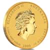 2009 1/10 oz Gold Lunar Ox BU Australian Perth Mint Series II