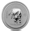 2009 1 oz Silver Lunar Year of The Ox BU Australian Perth Mint (Series I)