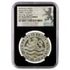 2018 Netherlands 1 oz Proof Silver Lion Dollar NGC PF 70 UCAM FDOI Retro (w/ Box & COA)