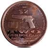 2010 1 oz AV NORFED Bud's Gun Shop Second Amendment Liberty Copper Round .999 Fine
