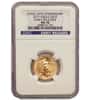 2011 1/4 oz $10 Gold American Eagle NGC MS 70 (Eagle 25th Anniversary-Early Releases)