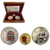 2011 Chinese Peking Opera Facial Mask Gold & Silver 3-Coin Set (Series II)