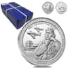 Roll of 10 - 2021 5 oz Silver America the Beautiful ATB Alabama Tuskegee Airmen National Historic Site Coin (Tube, Lot of 10)