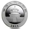 2011 1 oz Chinese Silver Panda 10 Yuan .999 Fine BU