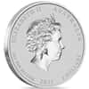 2011 2 oz Silver Lunar Rabbit BU Australian Perth Mint