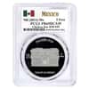 2011 Mexico 1 oz Proof Silver Chichen Itza - The Nunnery 5 Pesos PCGS PF 69
