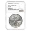 2011 W 1 oz Burnished Silver American Eagle NGC MS 70