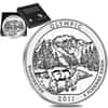 2011-P 5 oz Silver America the Beautiful ATB Washington Olympic National Park Unc Coin (w/Box & COA)