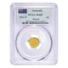 2012 1/20 oz Gold Lunar Dragon Australian Perth Mint PCGS MS 69